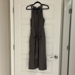Joie Linen Sleevless Midi Dress
